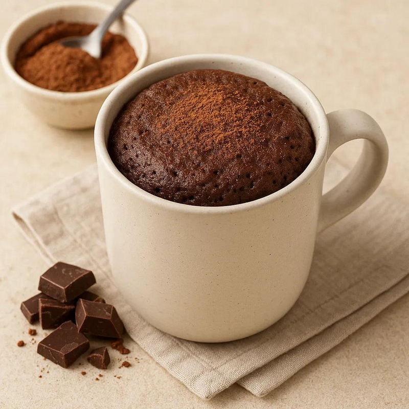 No-Guilt Chocolate Mug Cake