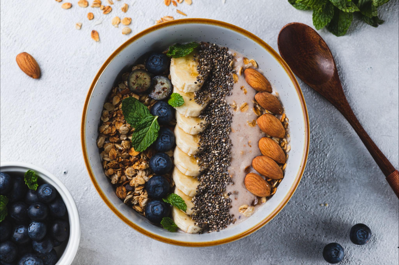 Protein Oats Smoothie Bowl